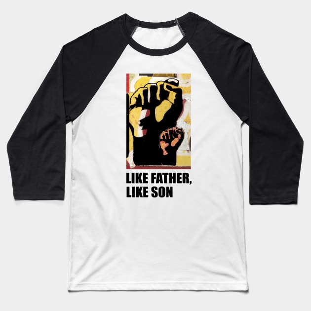 Like Father, Like Son Baseball T-Shirt by Marv794